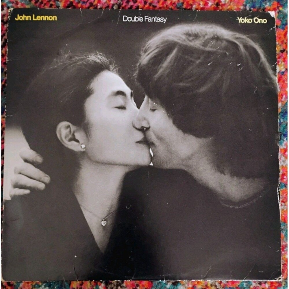 John Lennon & Yoko Ono Double Fantasy Vinyl LP (1980) Original Pressing ED1